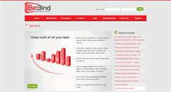 Desktop Screenshot of betbind.com